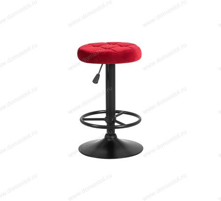 Стул барный Mini 5008 BlackBase бордовый Стул барный Mini 5008 BlackBase бордовый