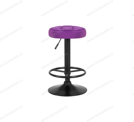 Стул барный Mini 5008 BlackBase фиолетовый Стул барный Mini 5008 BlackBase фиолетовый