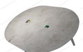 Стол кухонный Круглый HPL 110 белый, ASD 5063 Кратос Стол кухонный Круглый HPL 110 белый, ASD 5063 Кратос