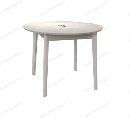 Стол кухонный Круглый HPL 110 белый, ASD 5063 Кратос Стол кухонный Круглый HPL 110 белый, ASD 5063 Кратос
