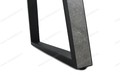 Стол кухонный Monaco Quadro чёрный, керамика Bayona Grey Natural Стол кухонный Monaco Quadro чёрный, керамика Bayona Grey Natural