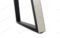Стол кухонный Monaco Quadro чёрный, керамика Bayona ivory natural Стол кухонный Monaco Quadro чёрный, керамика Bayona ivory natural