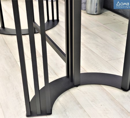 Стол кухонный Атлантис 190 ARPA 3420, чёрный