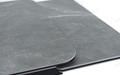 Стол кухонный Леон черный, керамика Bayona grey Natural Стол кухонный Леон черный, керамика Bayona grey Natural