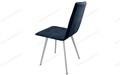 Стул кухонный Рица-Лофт Catania Dark Blue, белый муар Стул кухонный Рица-Лофт Catania Dark Blue, белый муар