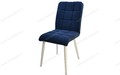 Стул кухонный Комо Catania Dark Blue, белый муар Стул кухонный Комо Catania Dark Blue, белый муар