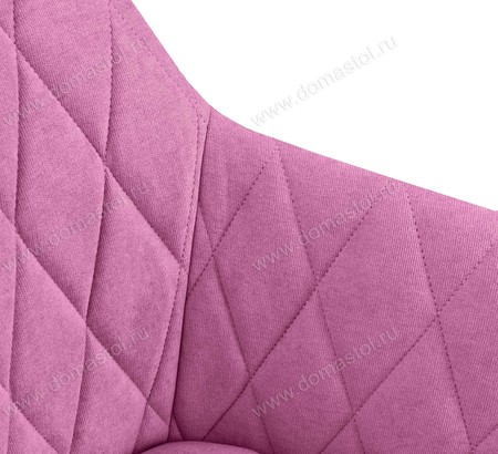 Стул барный Диаманте Candy Fuksia, черный муар