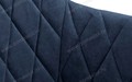 Стул барный Диаманте Catania Dark Blue, черный муар Стул барный Диаманте Catania Dark Blue, черный муар