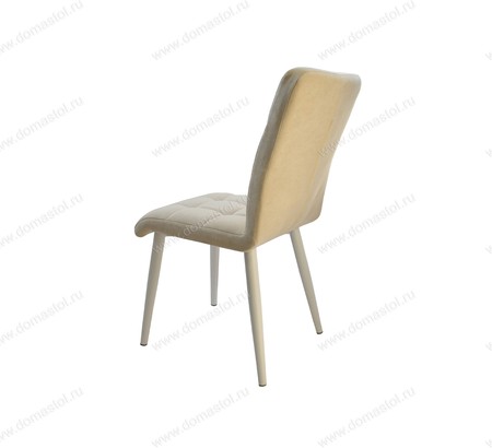 Стул кухонный Комо Catania Ivory, белый муар