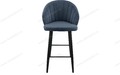 Стул барный Камино Catania Dark Blue, черный муар Стул барный Камино Catania Dark Blue, черный муар