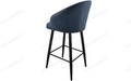 Стул барный Камино Catania Dark Blue, черный муар Стул барный Камино Catania Dark Blue, черный муар