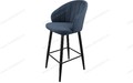 Стул барный Камино Catania Dark Blue, черный муар Стул барный Камино Catania Dark Blue, черный муар