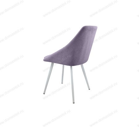 Стул кухонный Монти ЛОФТ Catania Lavender, белый муар
