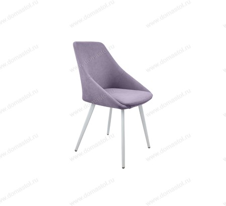 Стул кухонный Монти ЛОФТ Catania Lavender, белый муар