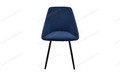 Стул кухонный Монти ЛОФТ Catania Dark Blue, черный муар Стул кухонный Монти ЛОФТ Catania Dark Blue, черный муар