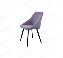 Стул кухонный Монти ЛОФТ Catania Lavender, черный муар