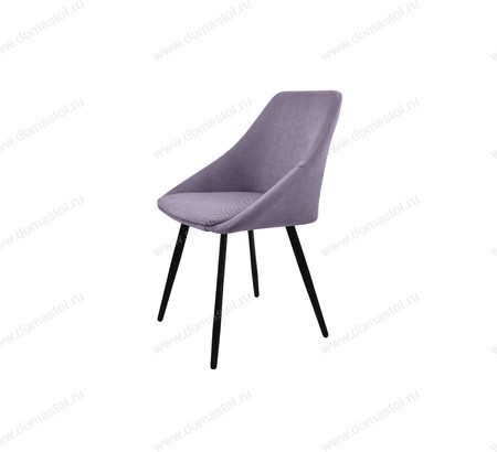 Стул кухонный Монти ЛОФТ Catania Lavender, черный муар Стул кухонный Монти ЛОФТ Catania Lavender, черный муар