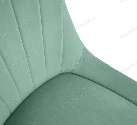Стул кухонный Марино-ЛОФТ Catania Aquamarine, белый муар