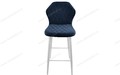 Стул барный Бергамо Catania Dark Blue, белый муар Стул барный Бергамо Catania Dark Blue, белый муар