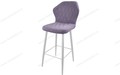 Стул барный Бергамо Catania Lavender, белый муар Стул барный Бергамо Catania Lavender, белый муар