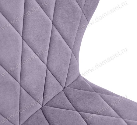 Стул барный Бергамо Catania Lavender, белый муар