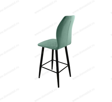 Стул барный Лацио Catania Aquamarine, черный муар