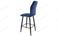 Стул барный Лацио Catania Dark Bluе, черный муар Стул барный Лацио Catania Dark Bluе, черный муар