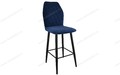 Стул барный Лацио Catania Dark Bluе, черный муар Стул барный Лацио Catania Dark Bluе, черный муар