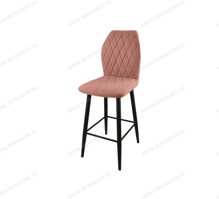Стул барный Лацио Catania Coral, черный муар Стул барный Лацио Catania Coral, черный муар