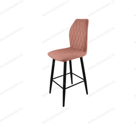 Стул барный Лацио Catania Coral, черный муар