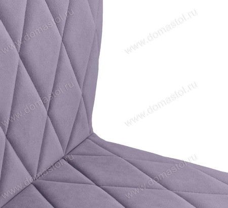 Стул барный Лацио Catania Lavender, черный муар
