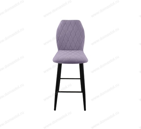 Стул барный Лацио Catania Lavender, черный муар