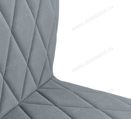 Стул барный Лацио Catania Silver, черный муар