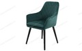 Стул кухонный Ардеко Monolit Emerald, черный муар Стул кухонный Ардеко Monolit Emerald, черный муар