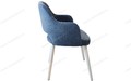 Стул кухонный Сансет Brendy Classic Blue, белый муар Стул кухонный Сансет Brendy Classic Blue, белый муар