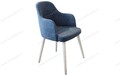 Стул кухонный Сансет Brendy Classic Blue, белый муар Стул кухонный Сансет Brendy Classic Blue, белый муар