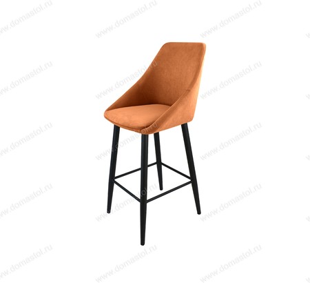 Стул барный Монти Catania Flame, черный муар