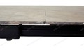 Стол CORNER 120 GLOSS ATHENS BROWN SINTERED STONE / BLACK Стол CORNER 120 GLOSS ATHENS BROWN SINTERED STONE / BLACK