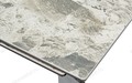 Стол CORNER 120 ITALIAN DARK GREY Серый мрамор глянцевый, керамика/ GREY1