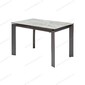 Стол CORNER 120 ITALIAN DARK GREY Серый мрамор глянцевый, керамика/ GREY1