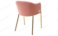 Стул DILL BLUVEL-52 PINK, велюр/ золотой каркас Стул DILL BLUVEL-52 PINK, велюр/ золотой каркас