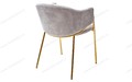 Стул DILL PK6015-03 (VBP203) античный серебристо-серый/ золотой каркас Стул DILL PK6015-03 (VBP203) античный серебристо-серый/ золотой каркас