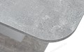 Стол SIRIUS 120 Бетон/ Белый Стол SIRIUS 120 Бетон/ Белый