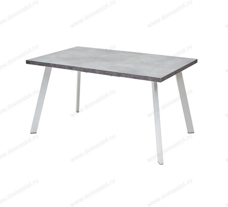 Стол BRICK M 120 Бетон Портленд/ Белый Стол BRICK M 120 Бетон Портленд/ Белый