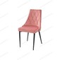 Стул NEPAL BLUVEL-52 PINK/ черный каркас, велюр