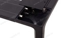 Стол NOTO 180 SINTERED STONE GLOSS STARLIGHT BLACK / BLACK Стол NOTO 180 SINTERED STONE GLOSS STARLIGHT BLACK / BLACK