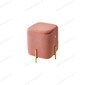 Пуф для гостиной ARES BLUVEL-52 PINK / GOLD