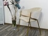 Стильные и удобные стулья Dill на золотом каркасе