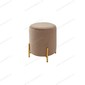 Пуф для гостиной RICE BLUVEL-40 BEIGE / GOLD