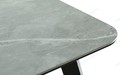 Стол кухонный Рио черный, керамика Bayona grey Natural Стол кухонный Рио черный, керамика Bayona grey Natural